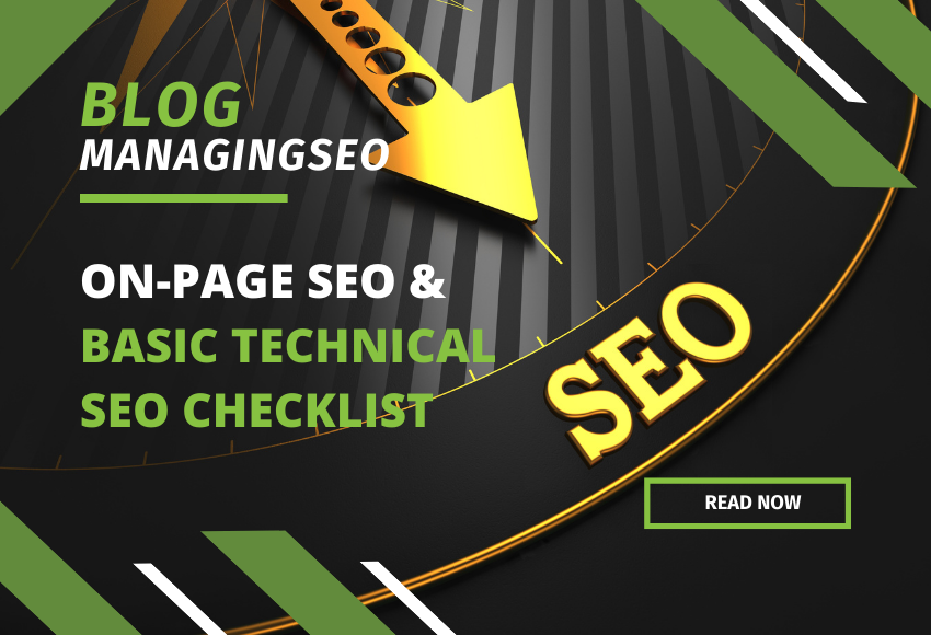 on page seo checklist